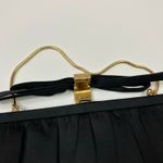 Vintage 1950's After Five by Land M Black Evening Bag Clutch Made in USA Photo 6