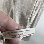 Free People  Beach Sweater Womens S/M Cocoon Cowl Neck Pullover Tan‎ Ivory Photo 5