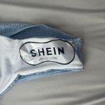 SheIn Light Blue Strapless Bikini Photo 2