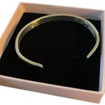 Silver Cuff Bracelet When You Feel Overwhelmed Straighten Your Crown Photo 1