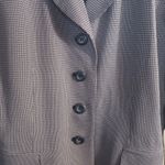 Kasper  for A.S.L. Petite Gray Plaid Blazer Size 2P Petite. Photo 1