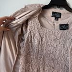Alex Evenings  Bethany Lace Jacket Dress Set Taupe 8 Photo 6