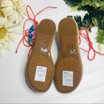 Gianni Bini  Floral Pink Blue Lace Up Sandals Photo 6