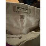 Liverpool Los Angeles White Denim Ankle Jeans Womens Size 10 Photo 3