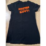Hooters B85 #8 Womens Girl Vneck Tshirt Black size Xxs should fit up to Medium Photo 3