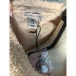 New Sincerely Jules size M Cropped Cardigan Sweater pink long sleeves plush Size M Photo 3