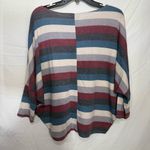 Andree by Unit  Colorful Striped Batwing Top Size Medium Photo 1