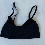 SKIMS  Logo Mesh Triangle Bralette Onyx XXS Photo 3