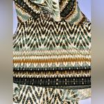 💜 Established 1962 Colorful Boho Flowy Tank Top Blouse Gold Size 2X Photo 5