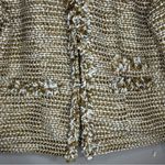 CAbi Phoebe metallic tweed blazer jacket women’s size medium Photo 3