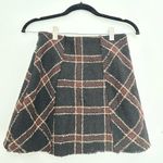 Urban Outfitters  Plaid Black Motif Wrap Skirt Huntley Wool Wrap SP Photo 4