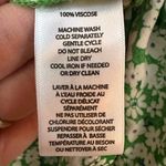 Beach lunch lounge blouse ditsy floral print, beautiful green, boho style π Photo 3