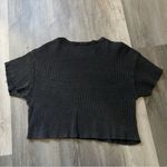 Forever 21 Airwalk Waffle Crop Top Black Medium  Athleisure Streetwear Photo 7