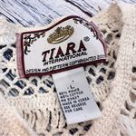Tiara International Vintage  Crochet Knit Cardigan Photo 4