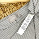 Chico's Chico’s Rib Jacquard Dolman Tee Textured Stripe 3/4 Sleeve Top Size 3 Photo 8