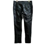 Soft Surroundings  Black Ponte Twilight Floral Legging Pant Size Tall Large Photo 1