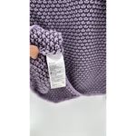 Tommy Bahama Purple Loose Knit Sweater Size L loose boxy fit beach coastal Photo 4