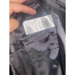 Madewell ‎ Women's Harlow Wide Leg Pleated Satin Black Trousers Size 14 Photo 5