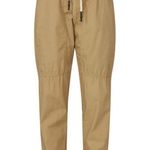 Bassike Relaxed Fit Khaki Utility Pants Drawstring Waist Tan Oatmeal XXL Photo 11