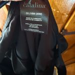 Catalina  Black Scoop‎ Neck Bodysuit 2x Photo 3