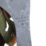 Marni Green Leather Crisscross Wedges Platform With Buckle Sandal Size 39 Photo 13