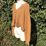 Free People Sweetheart Henley Sweater Photo 7