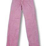 Size 28 W29"×L29" Joe's Jeans Straight Ankle Jeans Pink Skinny Jeans Photo 0