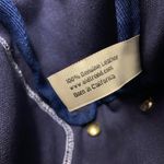 Old Trend Out West Handcrafted Leather Satchel Crossbody New Blue Photo 15