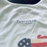 Tusk Wear  Collection Original Retro Bama Football Elephant Graphic Cutoff Tank XL Photo 9