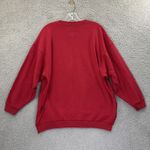 American Eagle Jegging Fit Sweatshirt Red Oversized Casual Comfort Women's Small Photo 1