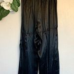 R & M Richards Vintage Black Satin Dress Pants 12 Photo 2