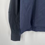 Athleta Top Size Small Harlow Hybrid Navy Black Athleisure Casual Work Office Photo 6