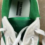 Tretorn  White and Green Nylite Classic Sneakers with gum sole
Size: 8 Photo 11