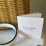 Kate Spade : Sam Wicker Satchel Tote- White & Pink Floral- Gold Tone Photo 5