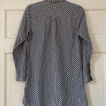 Victoria's Secret Victoria’s Secret Mayfair Nightshirt Collared Nightgown Cotton Sleeves Button Up Photo 9