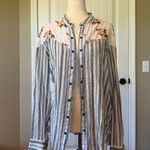 Cruel Denim Women’s Striped Button Photo 0