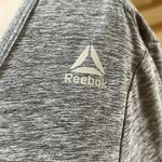Reebok  Athletic Shirt Lightweight Long Sleeve Heather Gray Photo 4