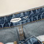 Old Navy OG Short Button Fly Hi Rise Patriotic Embellished Jean Shorts Size 4 Photo 2