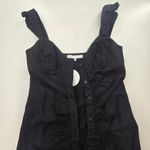 MORE TO COME Isla Bustier Dress in Black Small Photo 3