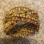 Maurice's Maurice’s Brown & Gold Beaded Bracelet Photo 2