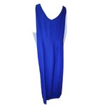 Malas New York Blue Evening Gown & Beaded Jacket Set (20) Blue Size undefined Photo 6