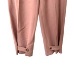 FRANKIE‎ SHOP Elvira Belted Suit Pants Dusty Pink Sz Medium Photo 5