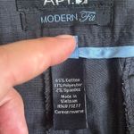 Apt. 9  Modern Fit Grey Trousers Ankle Business Casual Office Neutral 14 Photo 2