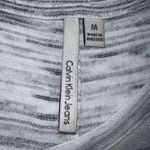 Calvin Klein Jeans  Womens T Shirt Top Casual Short Sleeved Pullover Gray Medium Photo 8