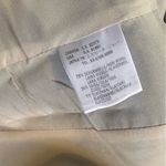 Escada Pinstripe Silk Wool Blazer S Tailored Minimalist Business Quiet Luxury Brown Photo 8