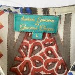 Antica Sartoria by Giacomo Cinque Swim Kaftan Dress Coverup Large Brown Photo 1