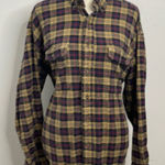 High Sierra  cotton flannel button down shirt.  Size Large. Photo 0