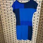 The Limited  Blue‎ Color Block Wool Blend Sweater Dress Size Small Photo 1