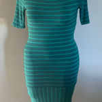 LuLaRoe  Striped Blue Julia T-Shirt Dress‎ size small NWT Photo 0