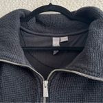 Sweaty Betty Women’s Restful Boucle Half Zip Black Sweatshirt Size 12 / XL Photo 3